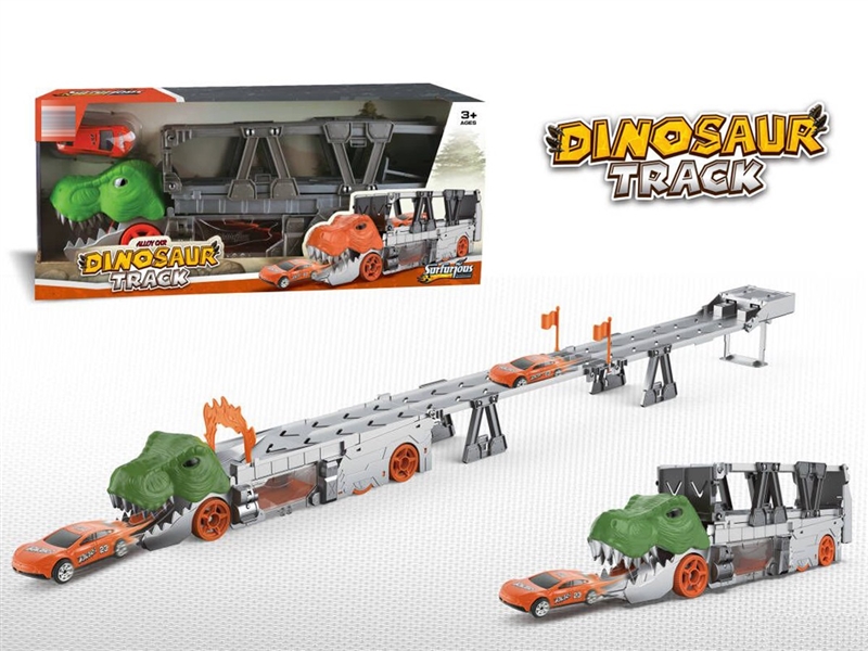 DINOSAUR TRACK W/DIE CAST CAR - HP1208126