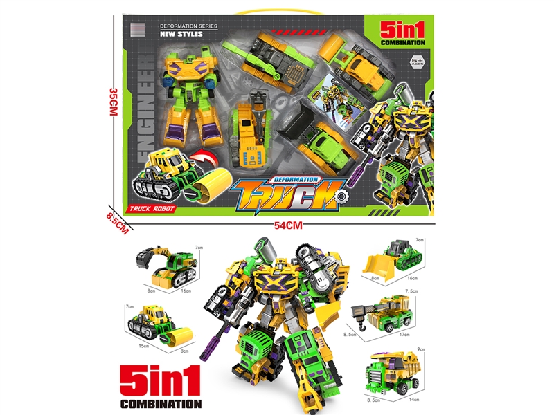 5 IN 1 DEFORMATION ROBOTS - HP1208474