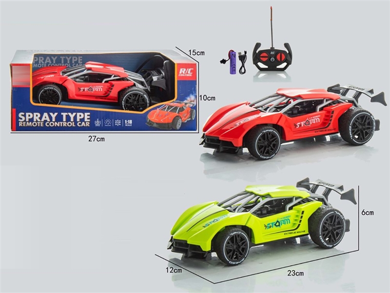 1:20 4-CHANNE R/C CAR W/LIGHT ( NOT INCLUDED BATTERY )2COLORS - HP1208484