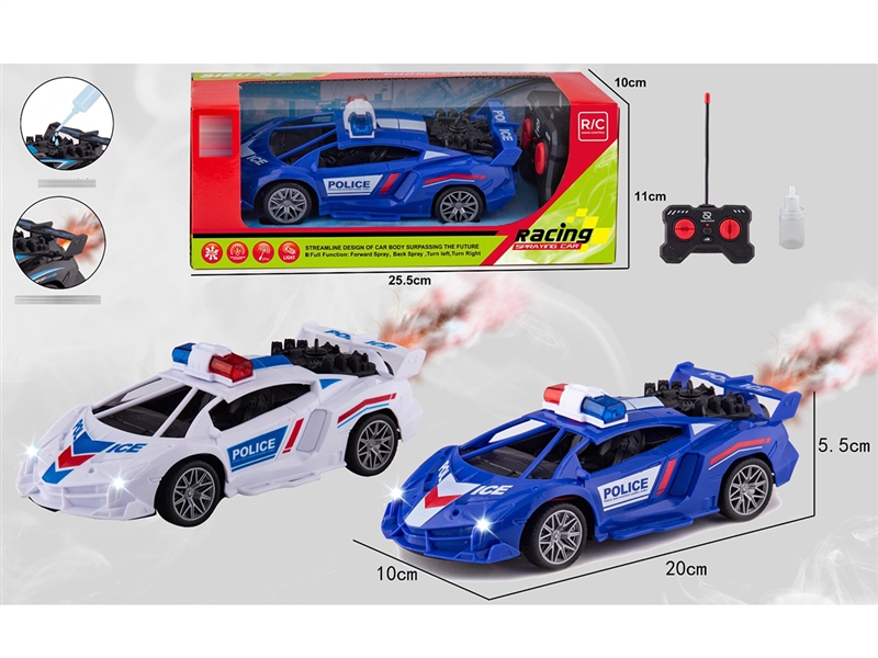 4-CHANNE R/C CAR W/SPRAY ( NOT INCLUDED BATTERY )2COLORS - HP1208523