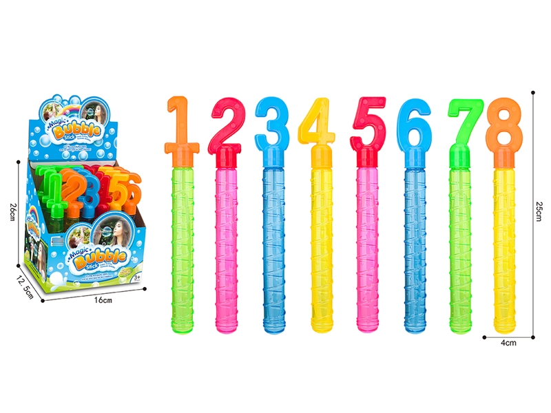 BUBBLE STICK 30PCS/DISPLAY BOX,8ASST - HP1209190