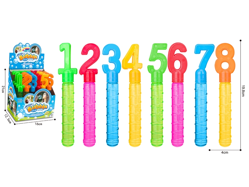 BUBBLE STICK 30PCS/DISPLAY BOX,8ASST - HP1209202