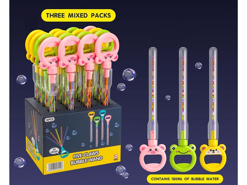 BUBBLE STICKS，16PCS/DISPLAY BOX - HP1209375