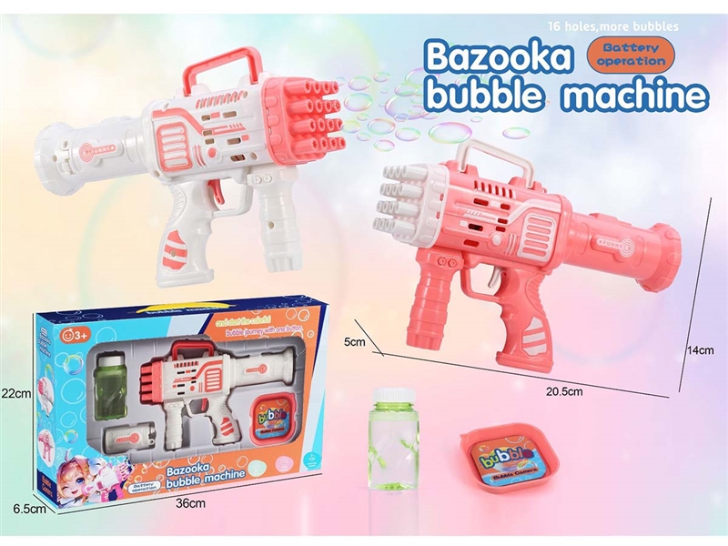 16 HOLES BUBBLE GUN - HP1209400