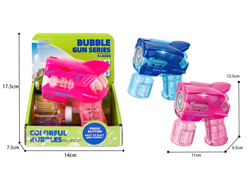 BUBBLE GUN W/LIGHT - HP1209499