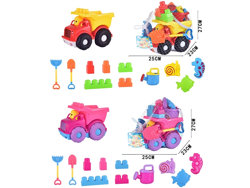 BEACH SET 12PCS（2COLORS） - HP1209509