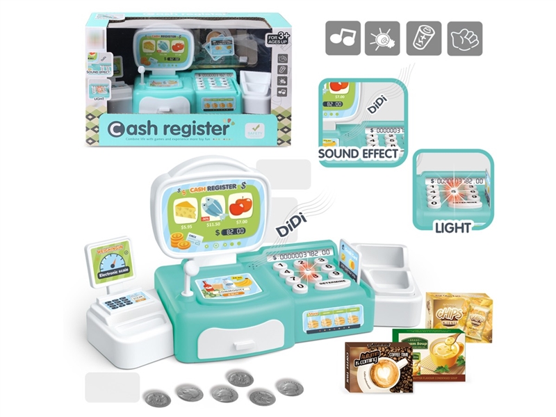 CASH REGISTER W/LIGHT & SOUND - HP1209578
