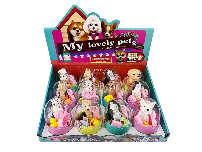 VINYL TOY W/ACCESSORIES，12PCS/DISPLAY BOX - HP1209652