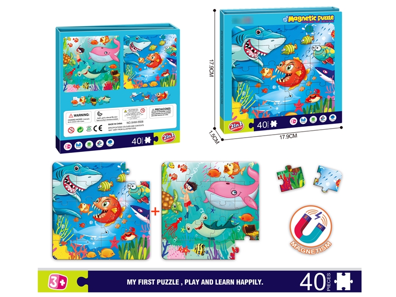 MAGNETIC PUZZLE 40PCS - HP1210385