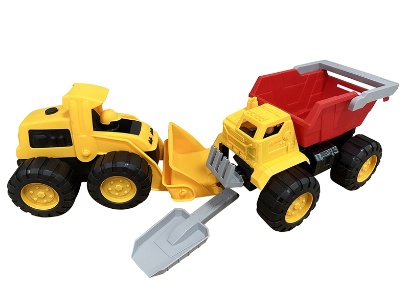 FREE WAY CONSTRUCTION CAR 2PCS - HP1210408