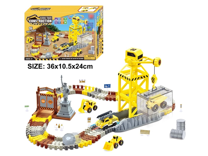 B/O RAIL CAR W/LIGHT 96PCS - HP1210870