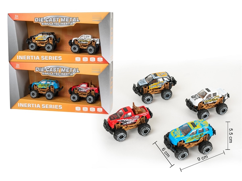 PULL BACK DIE-CAST TRUCK - HP1211082