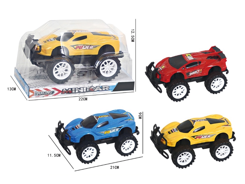 FRICTION CAR,3COLOURS,2ASST - HP1211249