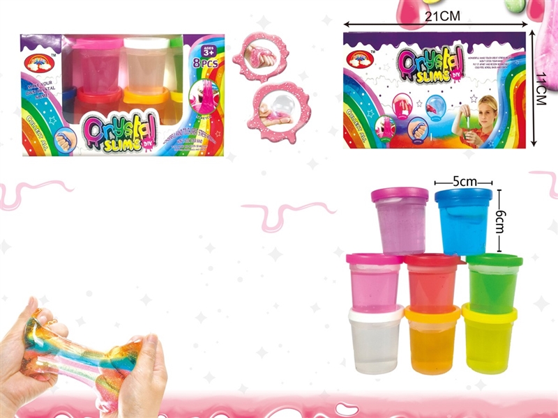CRYSTAL SLIME 8COLORS - HP1211296