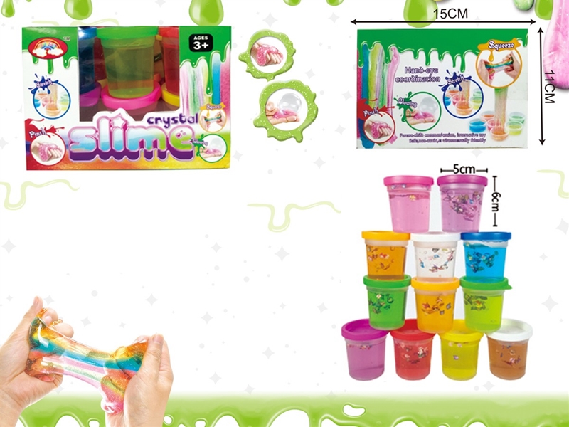 CRYSTAL SLIME 12COLORS - HP1211297