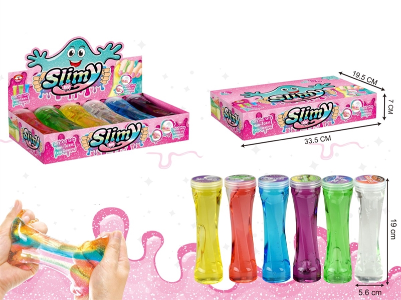 CRYSTAL SLIME , 6PCS/DISPLAY BOX - HP1211299