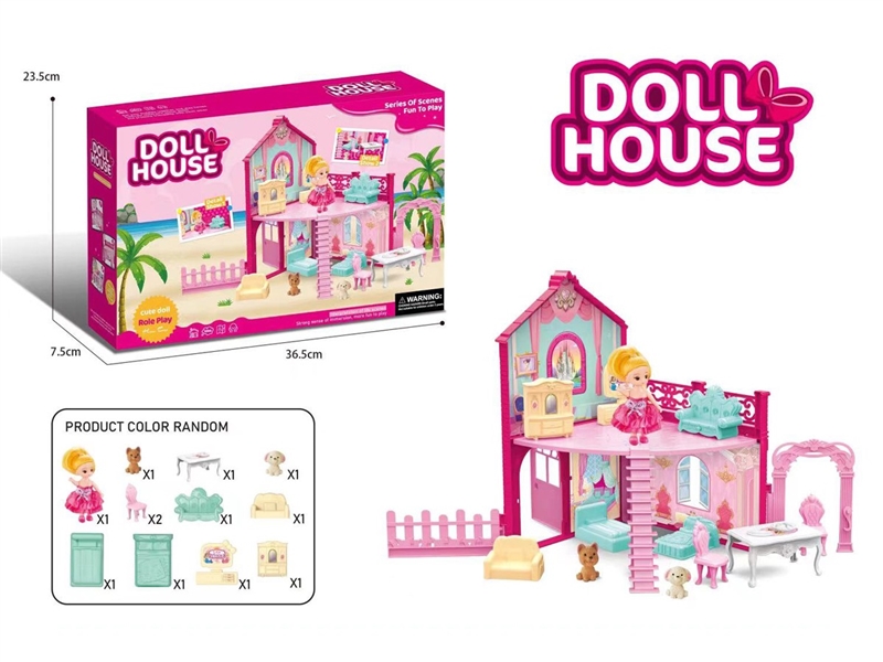 DIY VILLA W/DOLL - HP1211519