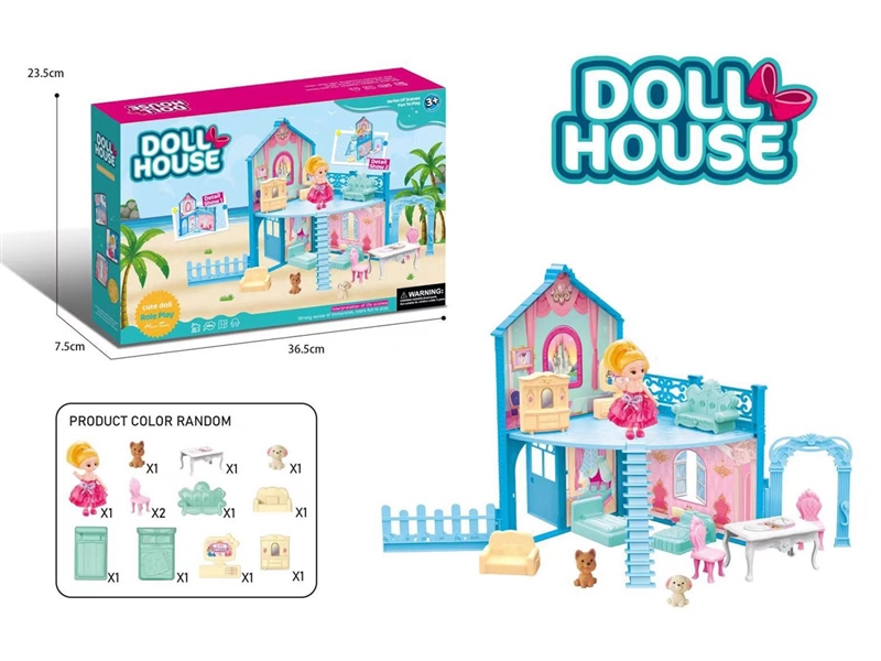 DIY VILLA W/DOLL - HP1211521