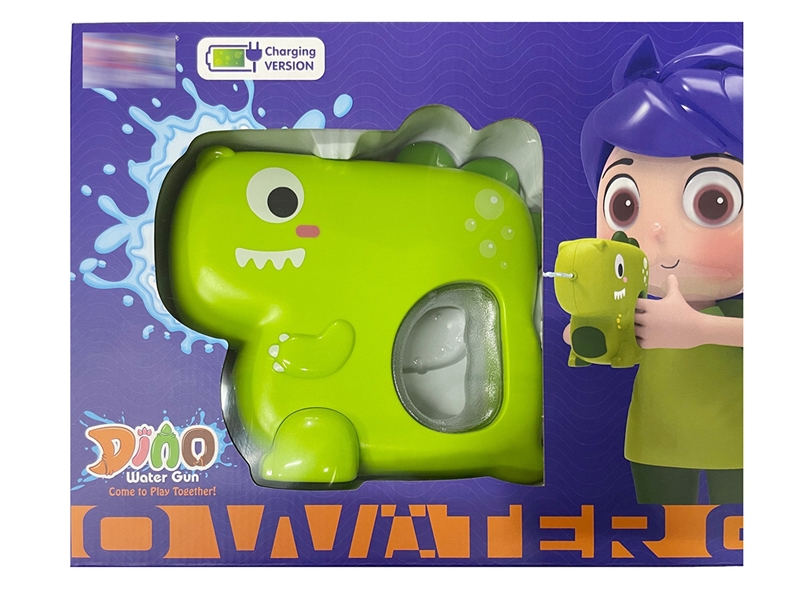 B/O DINOSAUR WATER GUN,PINK/ORANGE/GREEN - HP1211883