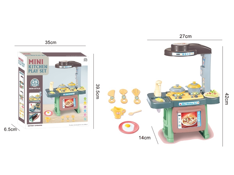KITCHEN SET W/LIGHT & MUSIC - HP1211913