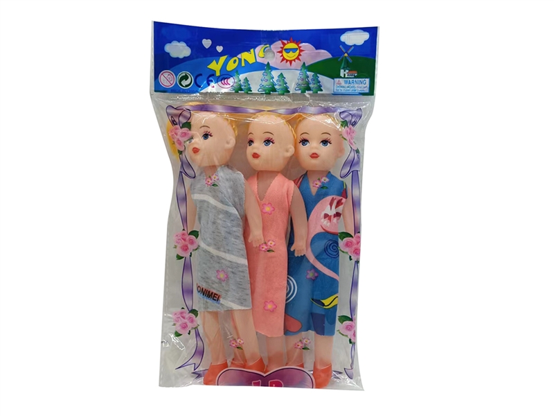 9“ BLOW MOLD BODY DOLL (3PCS) - HP1211976