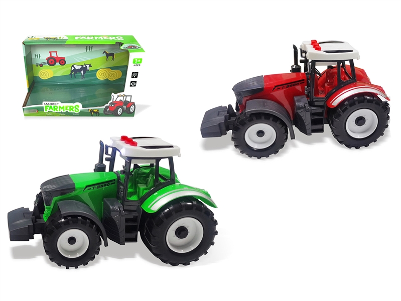 FRICTION FARMER CAR W/LIGHT & SOUND,2COLOURS - HP1212101