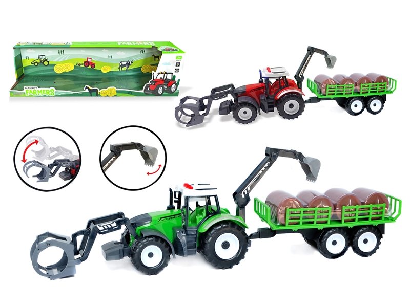 FRICTION FARMER CAR W/LIGHT & SOUND,2COLOURS - HP1212108