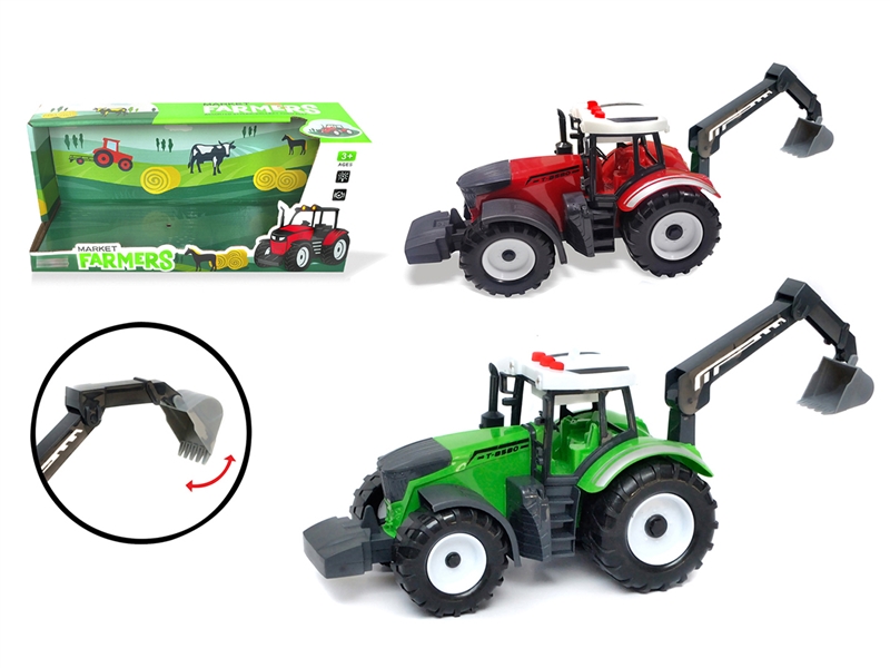 FRICTION FARMER CAR W/LIGHT & SOUND,2COLOURS - HP1212110