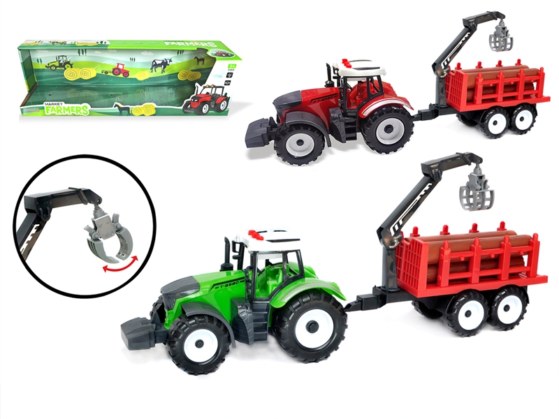 FRICTION FARMER CAR W/LIGHT & SOUND,2COLOURS - HP1212114