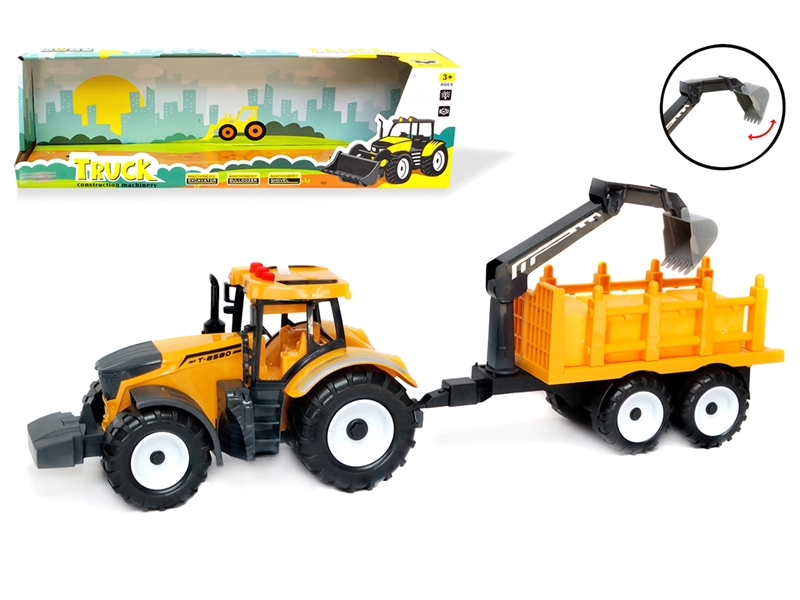 FRICTION CONSTRUCTION CAR W/LIGHT & SOUND - HP1212117