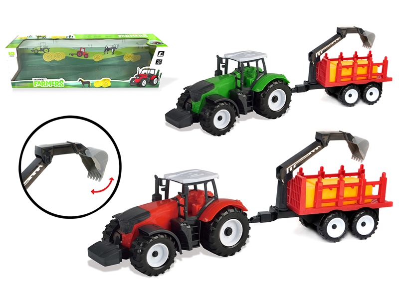 FRICTION FARMER CAR,2COLOURS - HP1212130
