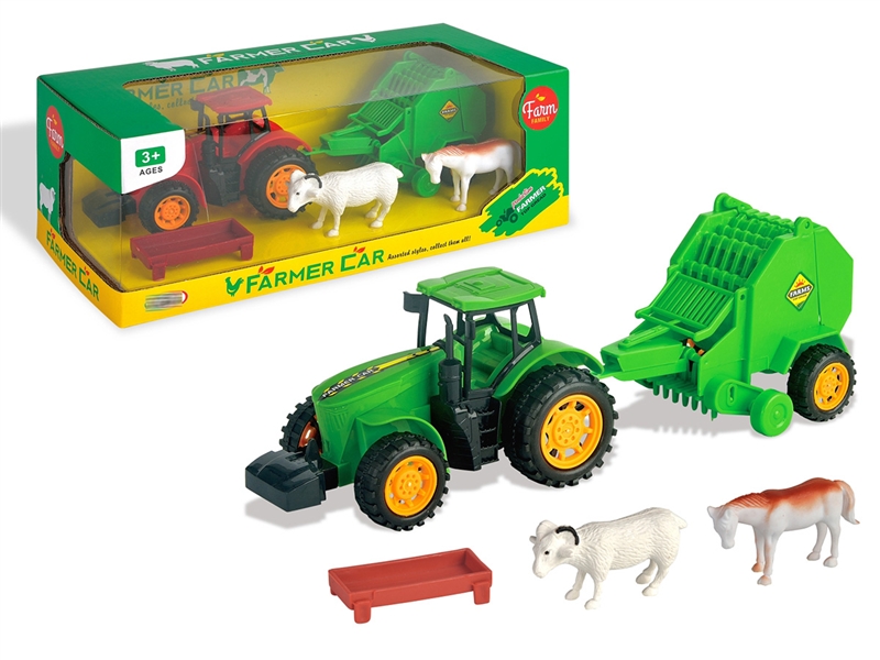 FRICTION FARMER CAR,2COLOURS - HP1212187