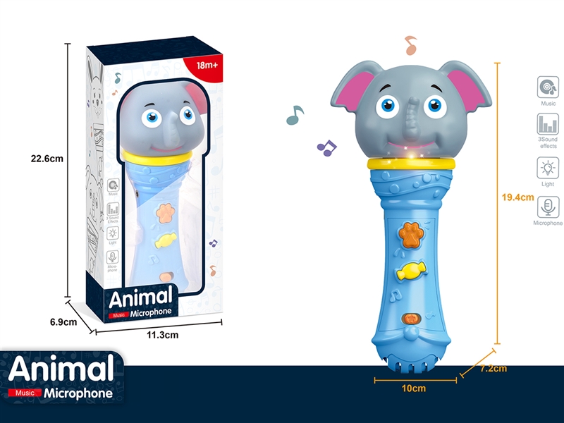 MICROPHONE W/LIGHT & MUSIC - HP1212212