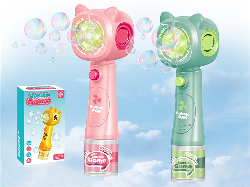 B/O BUBBLE STICKS W/LIGHT，2COLOURS - HP1212231