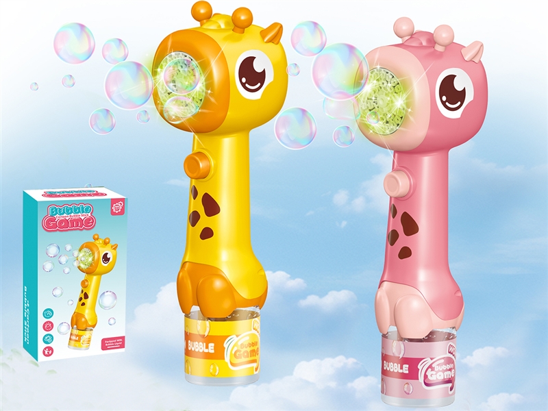 B/O BUBBLE STICKS W/LIGHT，2COLOURS - HP1212233