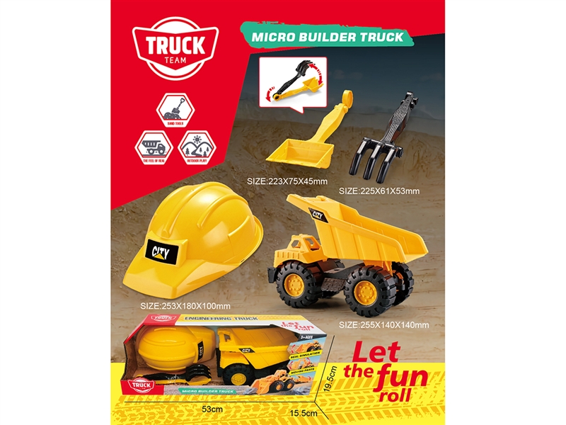 FREE WAY CONSTRUCTION TRUCK SET - HP1212438