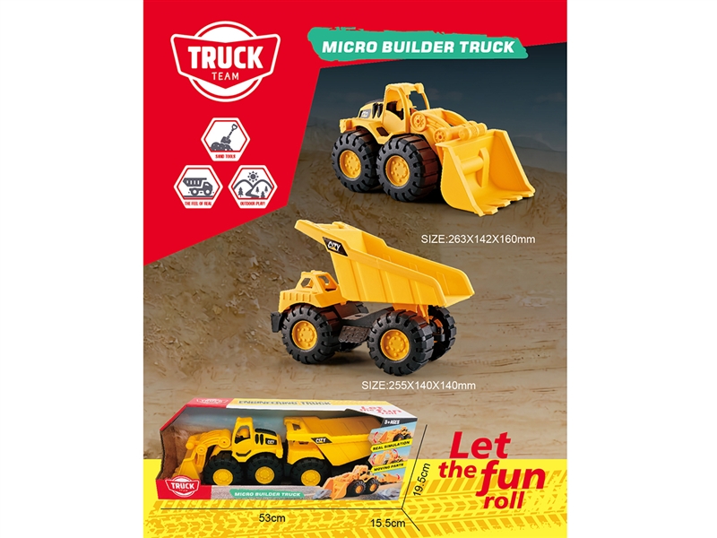FREE WAY CONSTRUCTION TRUCK SET - HP1212441