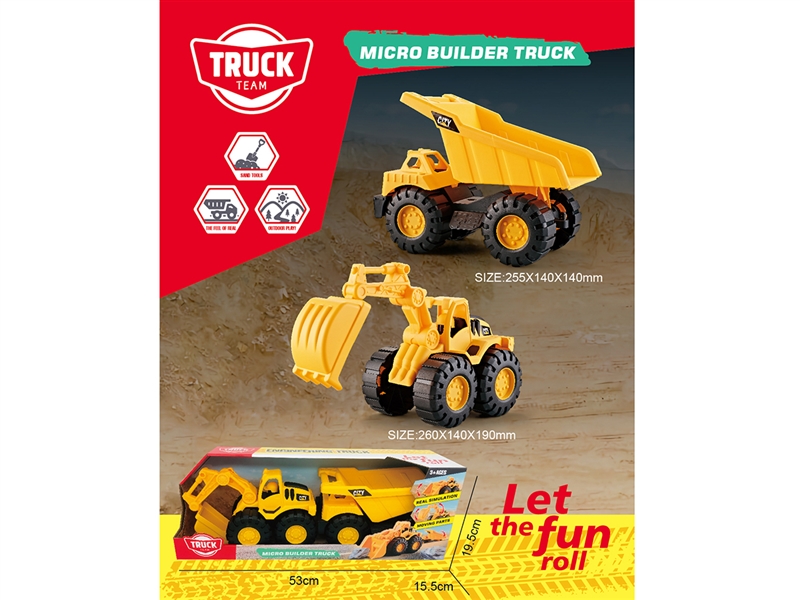 FREE WAY CONSTRUCTION TRUCK SET - HP1212442