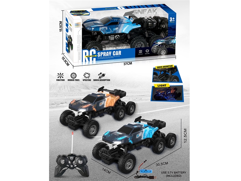 4-CHANNE R/C CLIMBING CAR W/LIGHT（INCLUDED BATTERY） - HP1212994