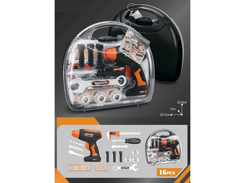 TOOL SET W/FRICTION HAND DRILL - HP1213103
