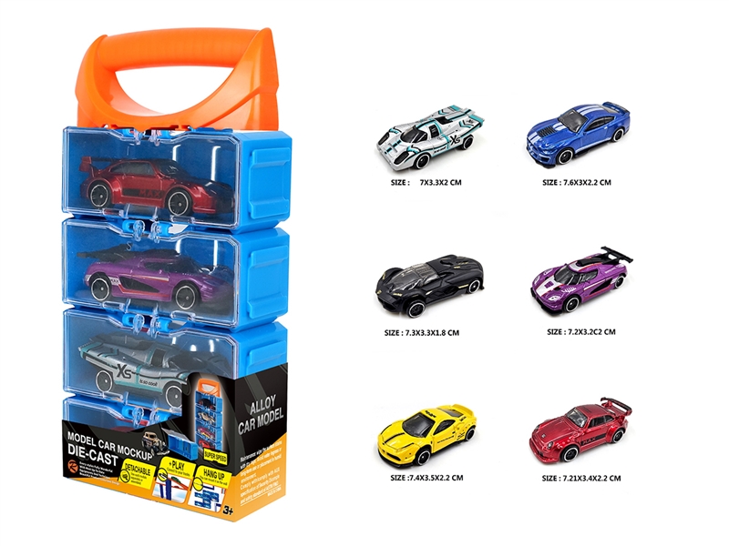 FREE WAY DIE-CAST CAR,4PCS - HP1213910