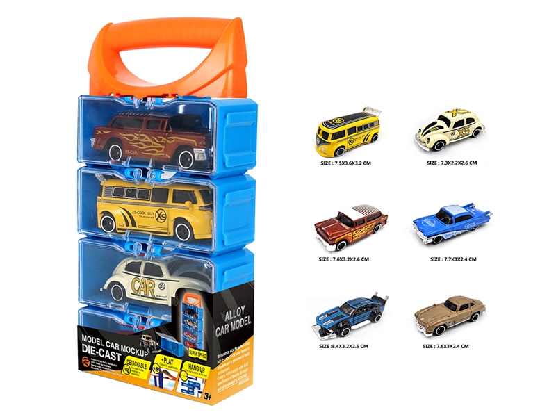 FREE WAY DIE-CAST CAR,4PCS - HP1213911