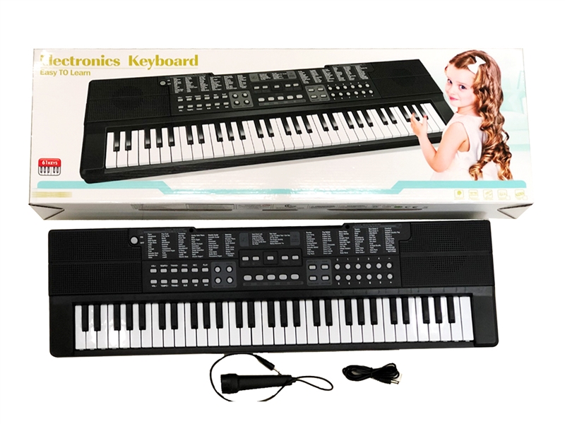 61-KEY ELECTRONIC ORGAN W/MICROPHONE - HP1214051