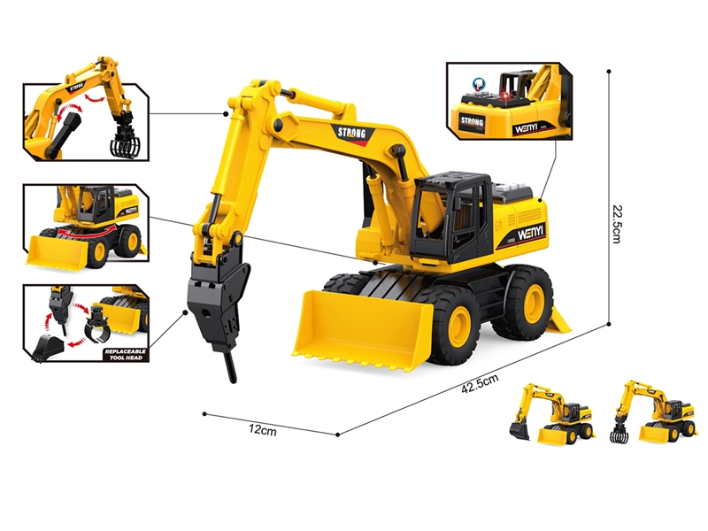 FRICTION TRUCK W/LIGHT & SOUND - HP1214188