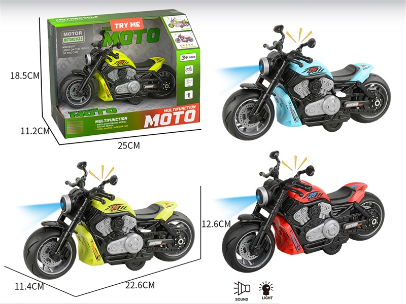 FRICTION MOTORCYCLE W/LIGHT & SOUND - HP1214278