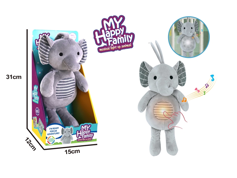 PLUSH SOOTHE TOY W/LIGHT & MUSIC(NOT INCLUDED BATTERY) - HP1214770
