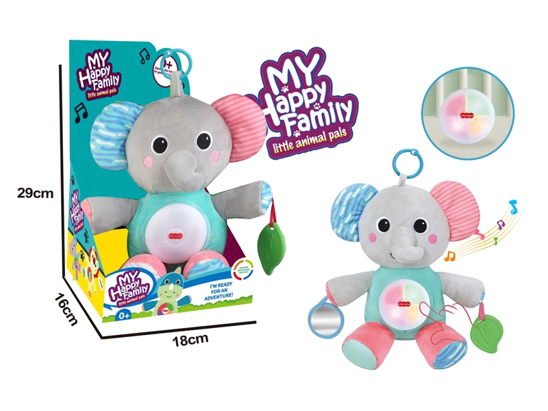 PLUSH SOOTHE TOY W/LIGHT & MUSIC(NOT INCLUDED BATTERY) - HP1214773