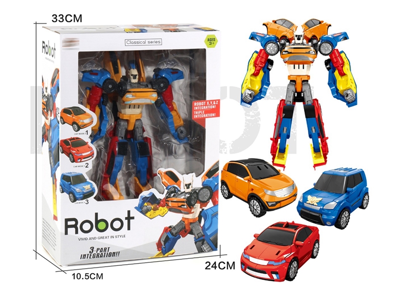 DEFORMATION ROBOT 3IN1 - HP1214801