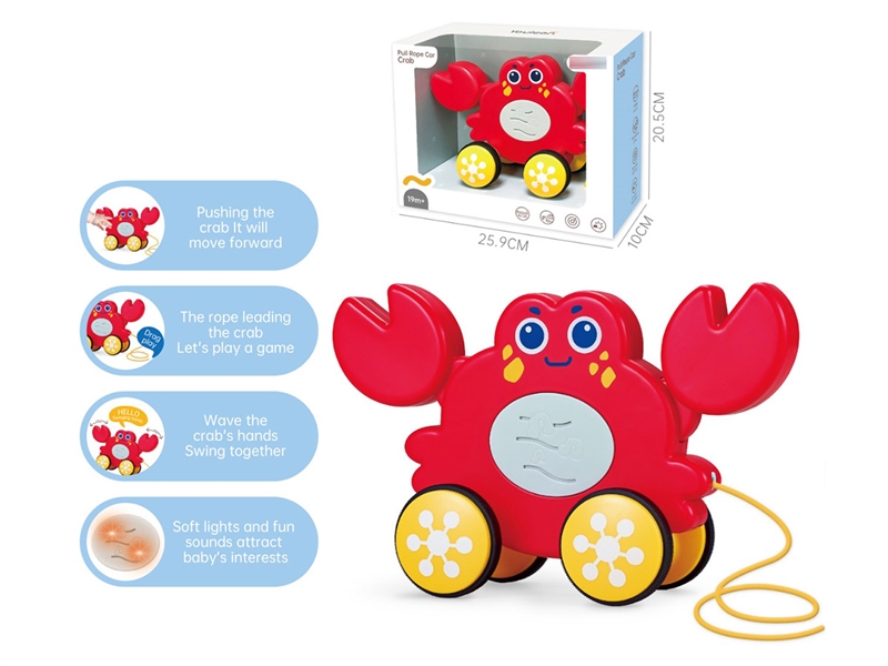 LITTLE CRAB LIKE BABY LEARNING TO PLAY W/LIGHT & MUSIC - HP1214848