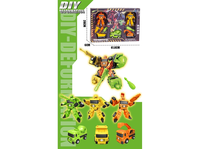 3 IN 1 DEFORMATION ROBOTS - HP1215073